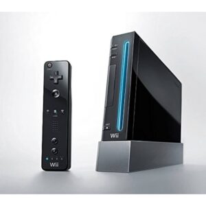 Nintendo Wii konzol (fekete) + Wii Wheel, Wii Remote Plus + Wii Sports Sport Resort (használt)