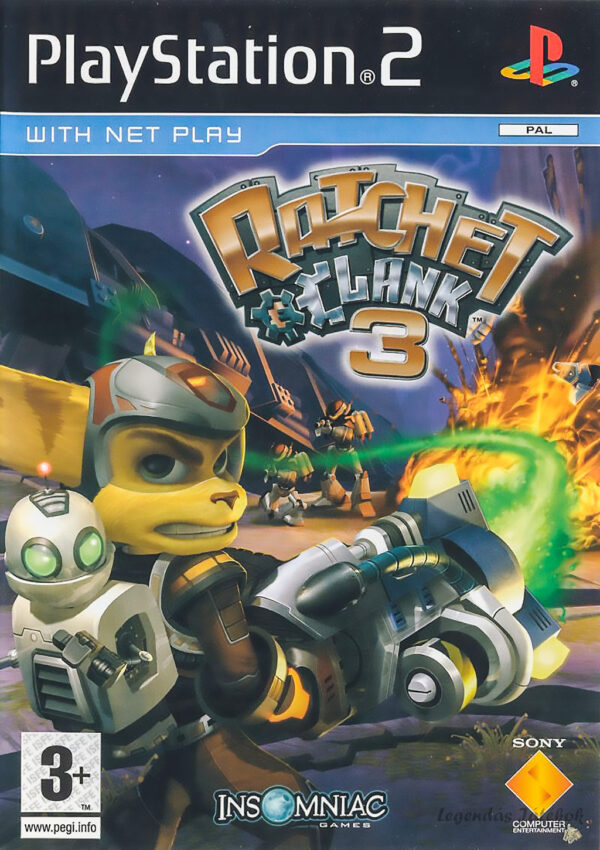 569768 Ratchet & Clank 3 (Platinum) PS2 Playstation 2 (használt)