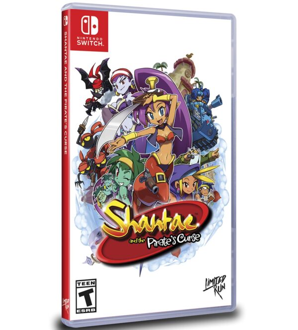 71AfTUX7HPL Shantae and the Pirate's Curse Nintendo Switch NSW Limited Run #21