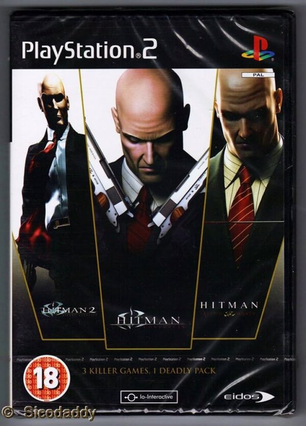 Hitman: Das ultimative Triple Hit Pack (Német kiadás) PS2 Playstation 2 (használt)