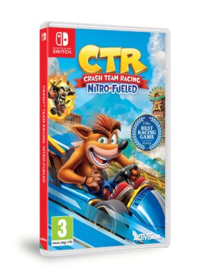 Crash Team Racing Nitro-Fueled Nintendo Switch NSW (használt)
