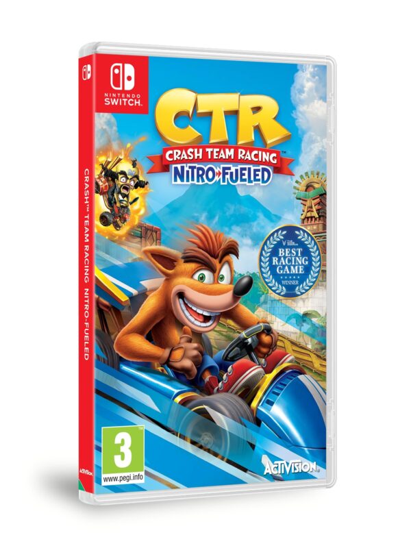 811CLt93VmL Crash Team Racing Nitro-Fueled Nintendo Switch NSW (használt)