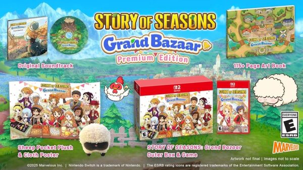 Story of Seasons: Grand Bazaar Limited Edition Switch 2 NSW2
