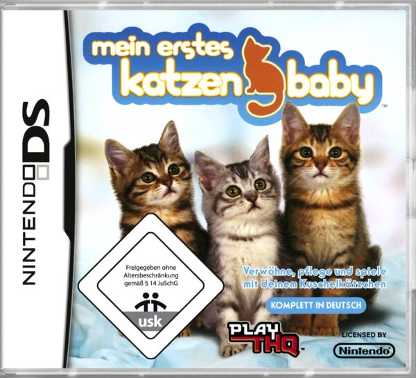 81PJEfBKlIL Mein erstes Katzenbaby Nintendo DS (használt)