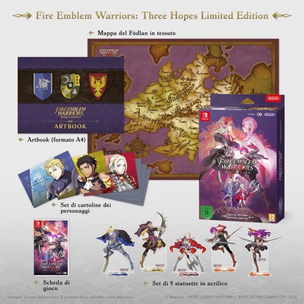 Fire-Emblem-Warriors-three-Hopes-Collectors-Limited-it Fire Emblem Warriors: Three Hopes - Limited Edition Nintendo Switch NSW