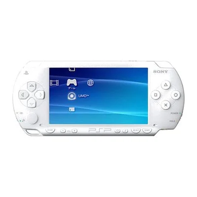 UI090000003979__White__1 Sony PlayStation Portable (PSP) 1000 Fehér – 4GB + Ajándék Játékok (használt)