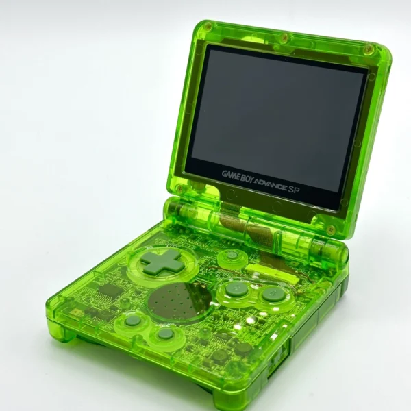 gameboy-advance_sp Nintendo Game Boy Advance SP - Neon Green Edition - felújított (használt)