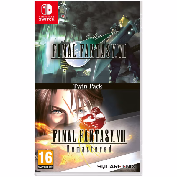 res_56b1679d0c679333f4d9daca926d90f2 Final Fantasy VII & Final Fantasy VIII Remastered - Twin Pack Nintendo Switch NSW (használt)