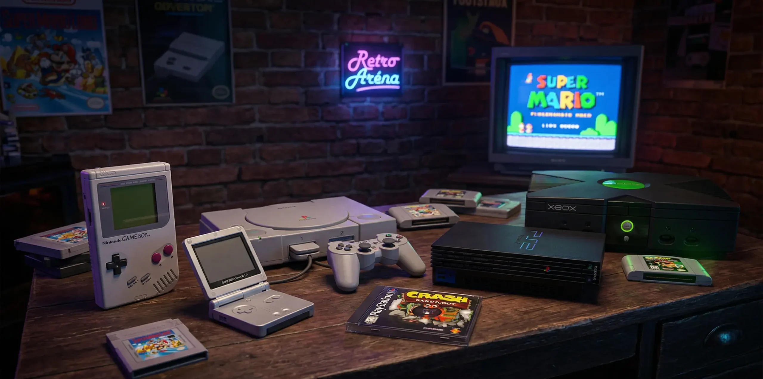 Retro Konzole Aréna