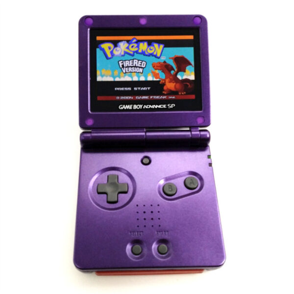 s-l1200 (5) Nintendo Game Boy Advance SP - Purple lila Edition - felújított (használt)