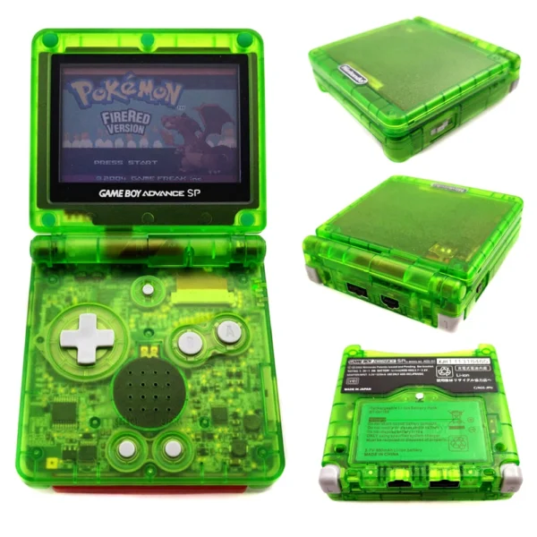 s-l1600 Nintendo Game Boy Advance SP - Neon Green Edition - felújított (használt)