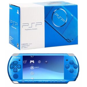 Sony PlayStation Portable (PSP) 3000 Vibrant Blue – Dobozos, gyűjtői állapot (használt)