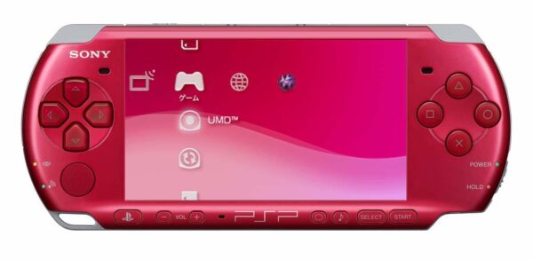 Sony PlayStation Portable (PSP) 3000 Radiant Red - Carnival Color (használt)