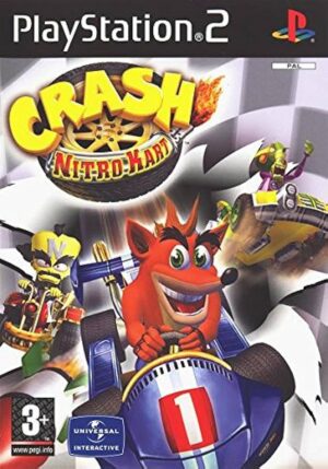 1709912738_Q38syOtkCjzUx47c9eJYEXPdqAhgoRIW Crash Nitro Kart PlayStation 2 PS2 (használt)
