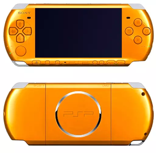 277010600.jpg Sony PlayStation Portable (PSP) 3000 Bright Yellow CIB – Dobozos gyűjtői kiadás (használt)
