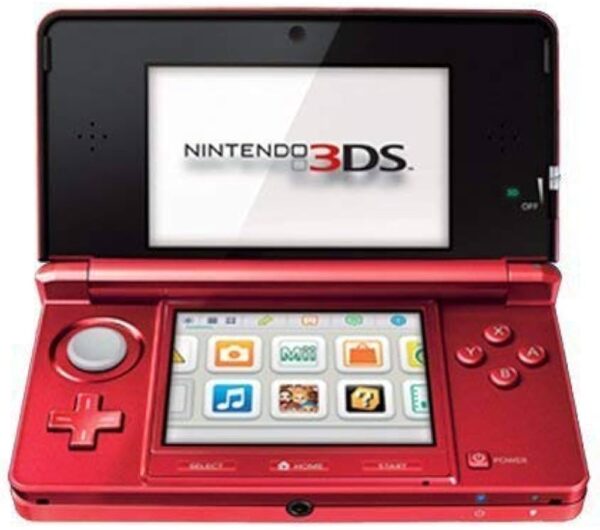41ZPVh-sVmL._AC_UF1000,1000_QL80_ Nintendo 3DS Flare Red – Lángvörös alapgép + játékok (használt)