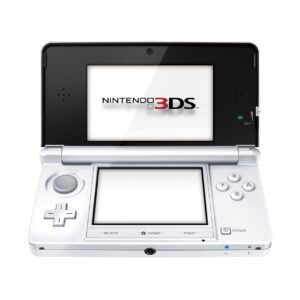 Nintendo 3DS Ice White – Jégfehér alapgép + játékok (használt)