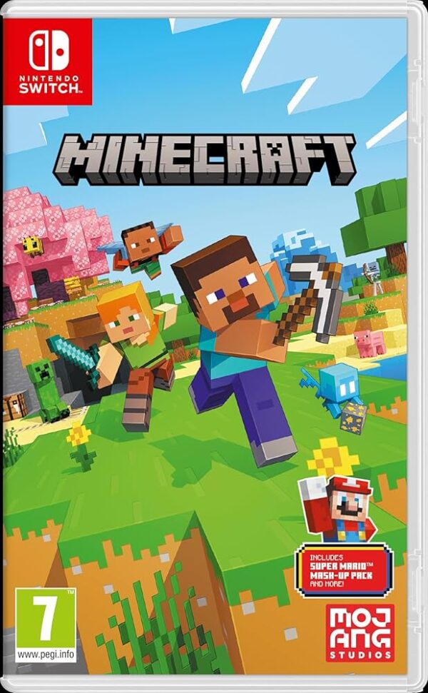Minecraft Super Mario Mashup Edition játék Nintendo Switch (használt)
