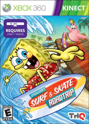 91uChlfKcpL Nickelodeon Spongyabob Surf & Skate Roadtrip - Xbox 360 (használt)
