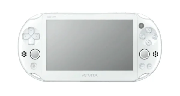 PSVITA_PCH-2000 Sony PlayStation Vita (PS Vita) 2000 Slim – Glacier White - fehér (használt)