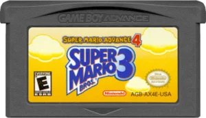 SuperMarioAdvance4-SuperMarioBros.3_USA Super Mario Advance 4: Super Mario Bros. 3 Game Boy Advance (használt)