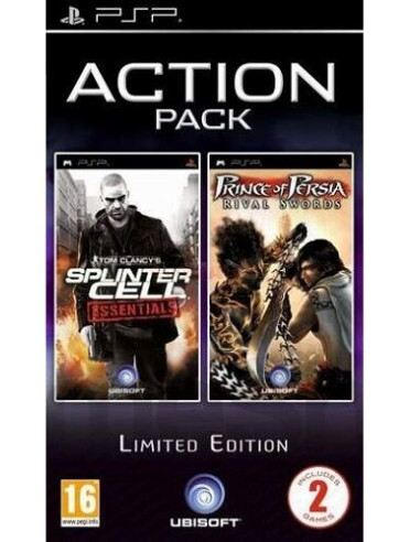action-pack-splinter-cell-prince-of-persia-rival-swords-psp Action Pack: Prince of Persia + Splinter Cell Essentials PSP játék (használt)