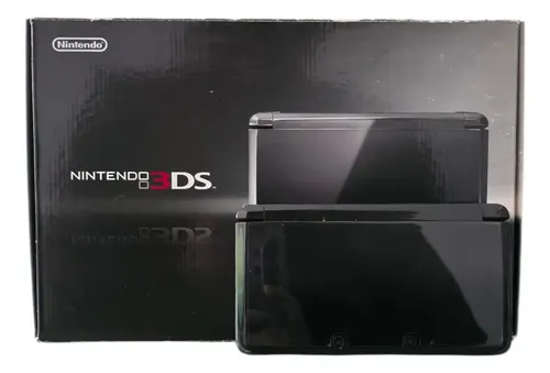 Nintendo 3DS Cosmo Black Alapgép CIB – Dobozos, dokkolóval + Ajándék játékok (használt)