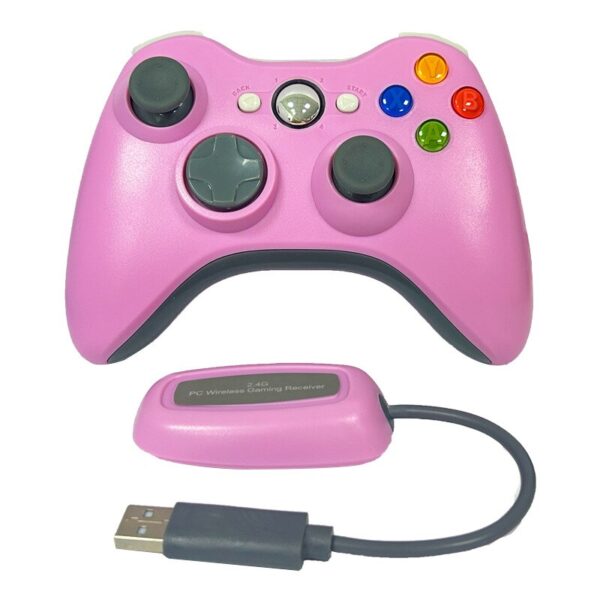 res_264bf49ee988335861001a19cf5093a5 Xbox 360 Vezeték Nélküli Kontroller - pink