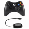 Xbox 360 Vezeték Nélküli Kontroller - Fekete