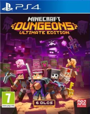136446_or Minecraft Dungeons - Ultimate Edition PS4 (használt)