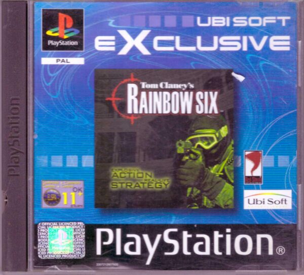 81NM85LT3xL Rainbow Six PS1 PlayStation 1 (használt)
