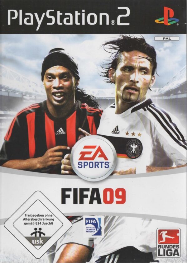 Version 1.0.0 Fifa 09 PS2 Playstation (hjasznált)