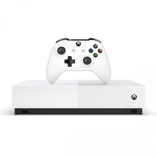 all digital konzol 2-1200x1200 Xbox One S All-Digital Edition Konzol – Fehér (használt)