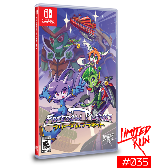 Freedom Planet Nintendo Switch játék Limited Run (használt)