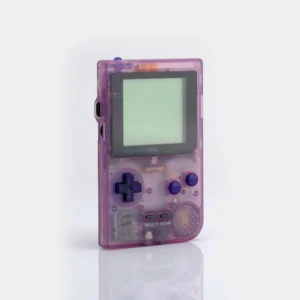 Nintendo Game Boy Pocket Clear Purple (Atomic Purple) alapgép – Áttetsző lila kiadás (használt)