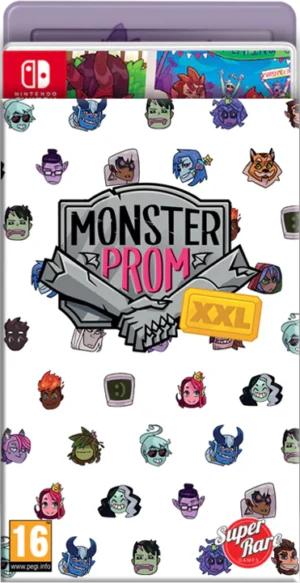 Monster-Prom-steelbook Monster Prom XXL Steelbook Edition Super Rare Games Nintendo Switch játék (használt)