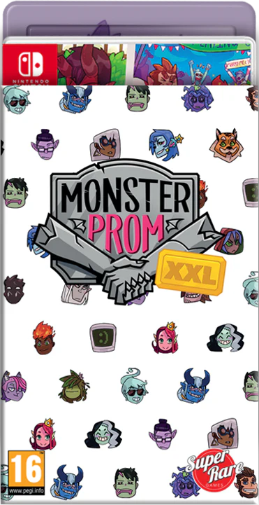 Monster Prom XXL Steelbook Edition Super Rare Games Nintendo Switch játék (használt)