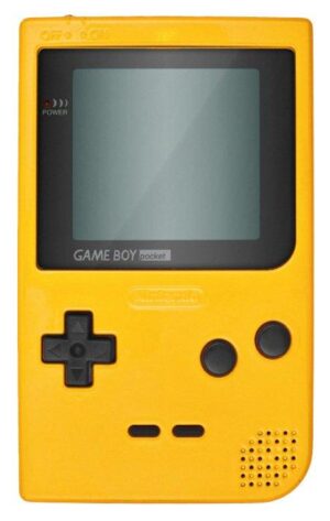 Nintendo Game Boy Pocket Yellow - sárga (MGB-001) – Eredeti állapotban (használt)