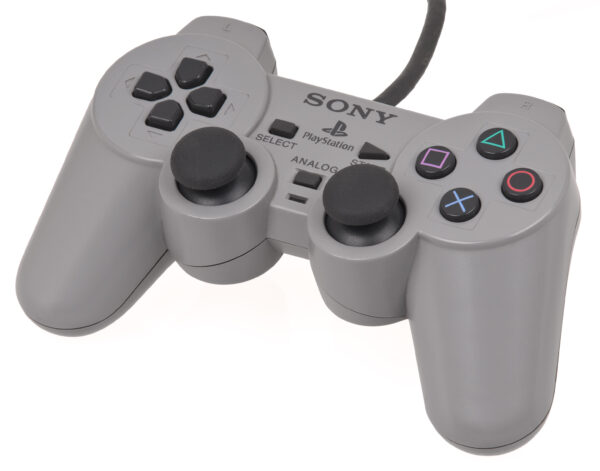 SONY DSC Eredeti Sony PlayStation 1 (PS1) DualShock kontroller – Szürke (használt)