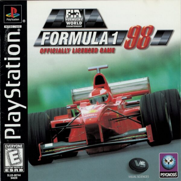 Formel 1 98 (Formula 1) PS1 PlayStation 1 (használt - német kiadás)