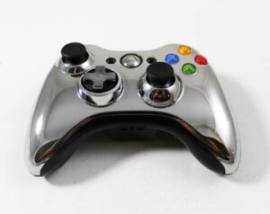 Microsoft Xbox 360 Vezeték nélküli kontroller – Chrome Silver Special Edition (Használt)