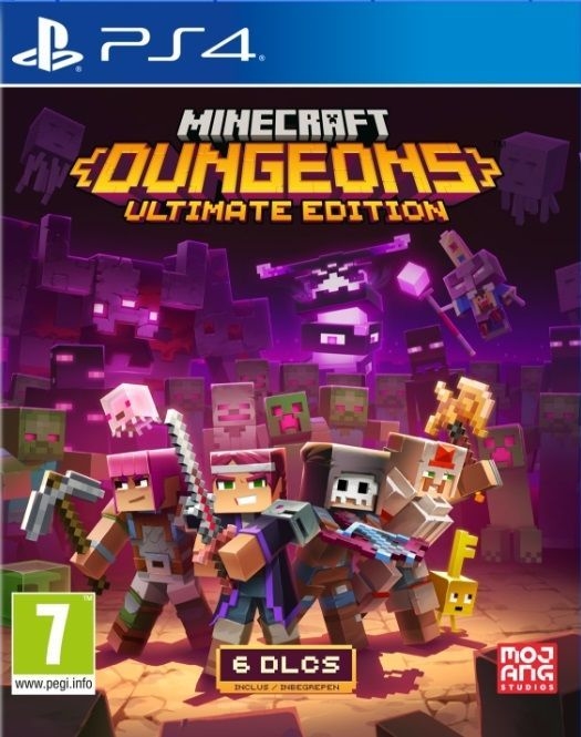 Minecraft Dungeons - Ultimate Edition PS4 (használt)