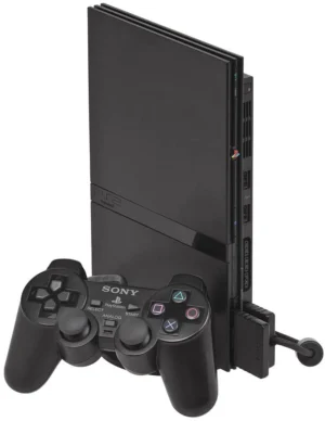 Playstation 2 Slim konzol PS2 +ajándék játék (használt)