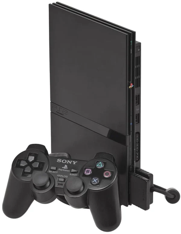 Playstation 2 Slim konzol PS2 +ajándék játék (használt)