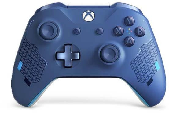 378304.jpg Xbox One Vezeték Nélküli Kontroller – Sport Blue Special Edition (használt)