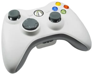 Microsoft Xbox 360 Wireless Controller Fehér (vezeték nélküli kontroller)  (használt)