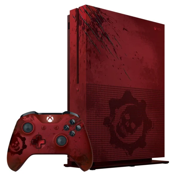 Xbox One S 2TB Gears of War 4 Limited Edition konzol – eredeti limitált kontrollerrel (használt) Xbox One S 2TB Gears of War 4 Limited Edition konzol – eredeti limitált kontrollerrel (használt)