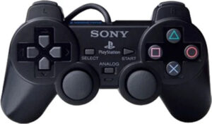 Sony PlayStation 2 (PS2) DualShock 2 Kontroller – Fekete (Használt)