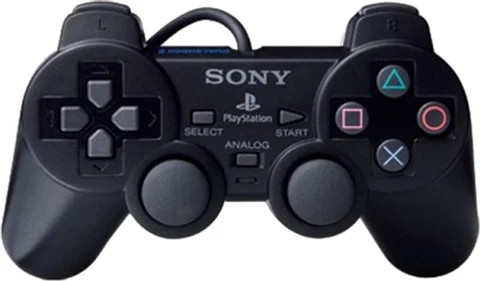 Sony PlayStation 2 (PS2) DualShock 2 Kontroller – Fekete (Használt)