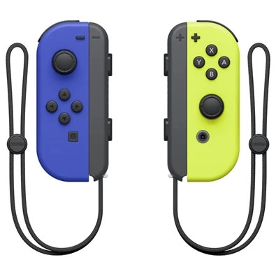 Nintendo Switch NSP065 Joy-Con Blue/Neon Yellow kék-sárga kontroller pár (használt) Nintendo Switch NSP065 Joy-Con Blue/Neon Yellow kék-sárga kontroller pár (használt)